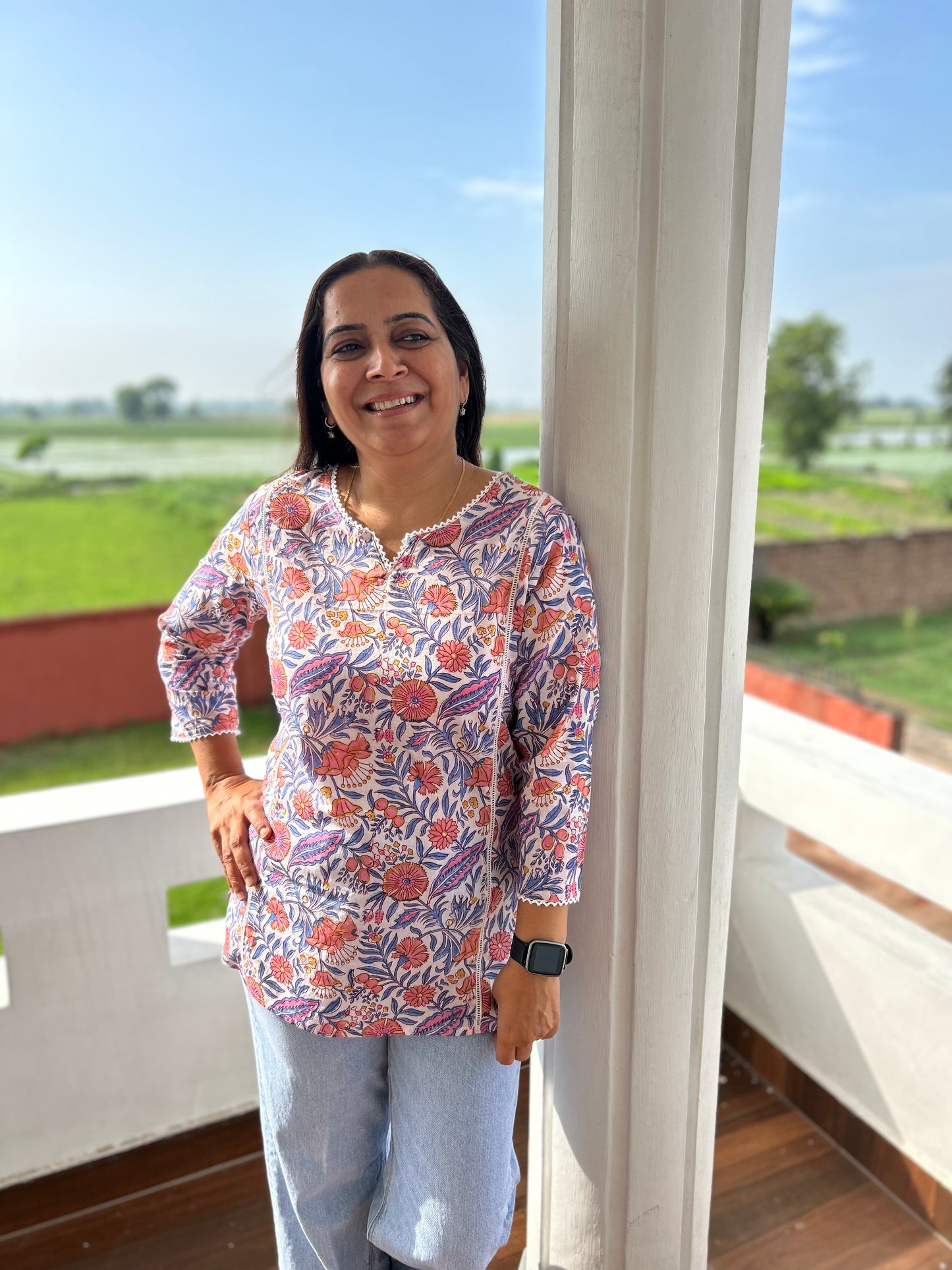 Multi Coloured Kurti