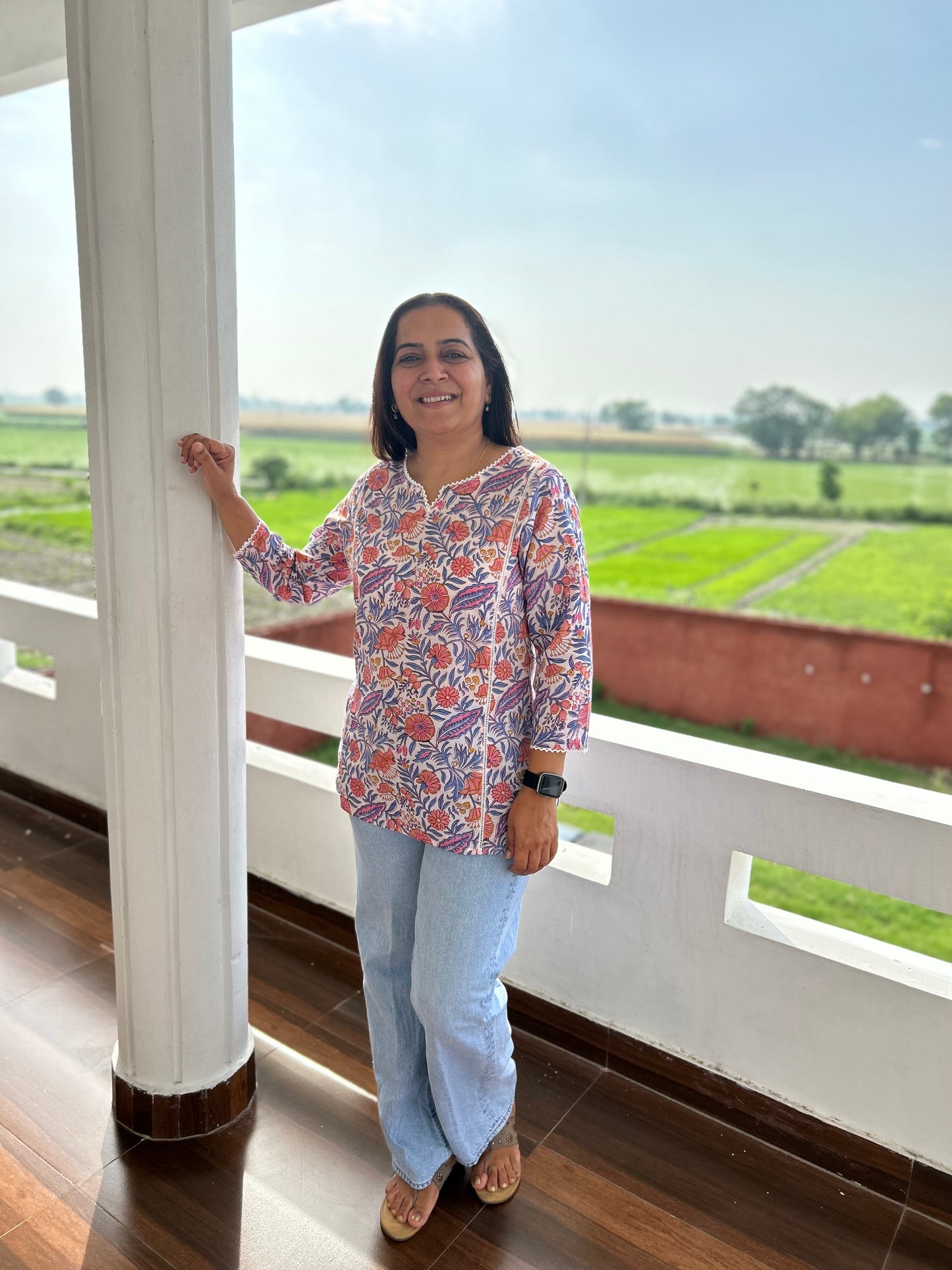 Multi Coloured Kurti