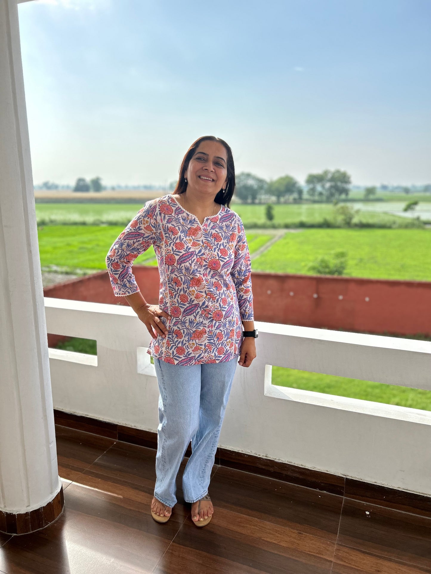 Multi Coloured Kurti