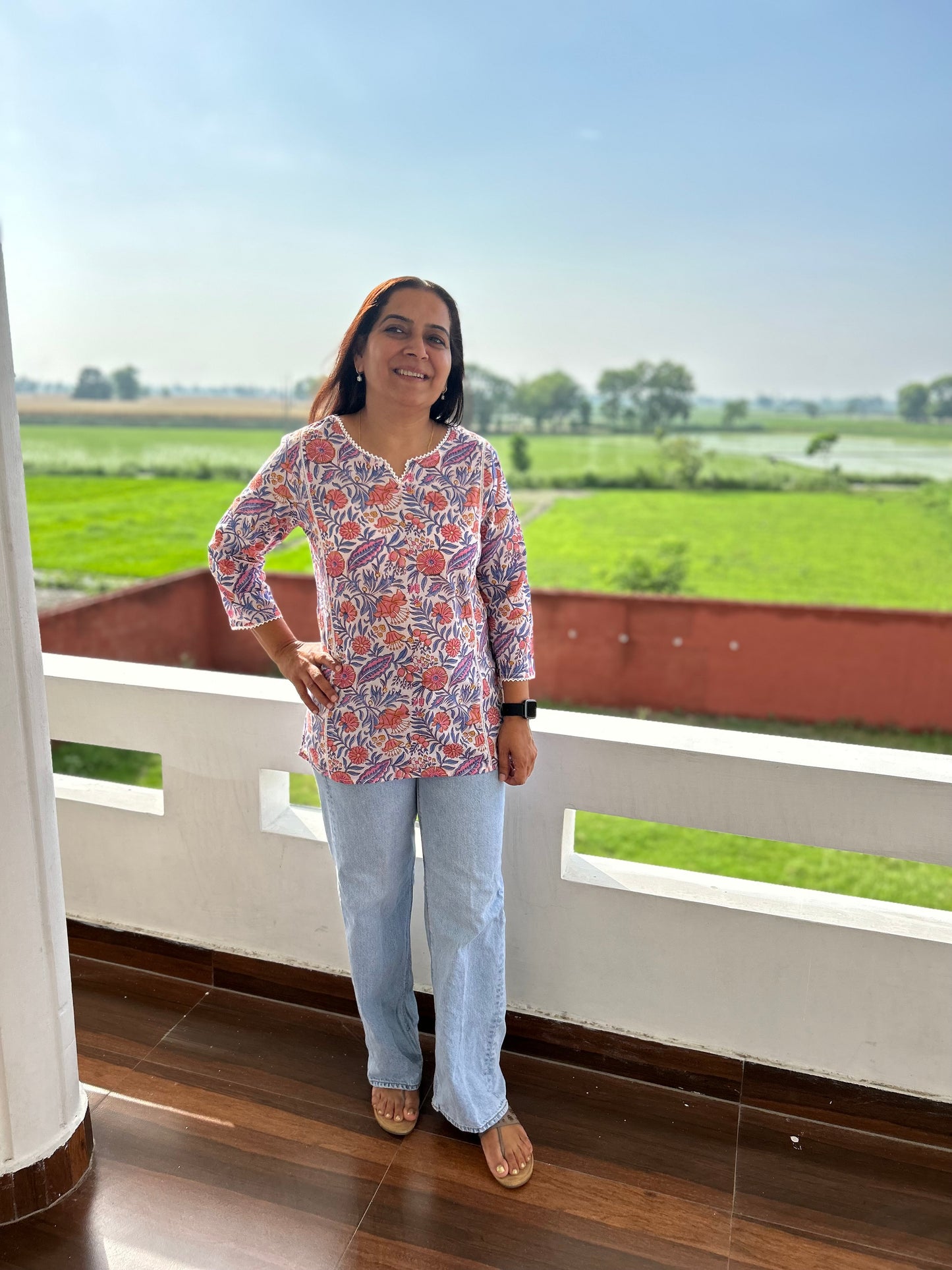 Multi Coloured Kurti