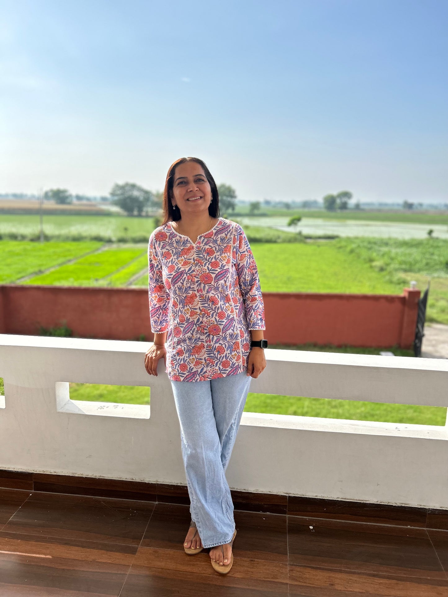 Multi Coloured Kurti