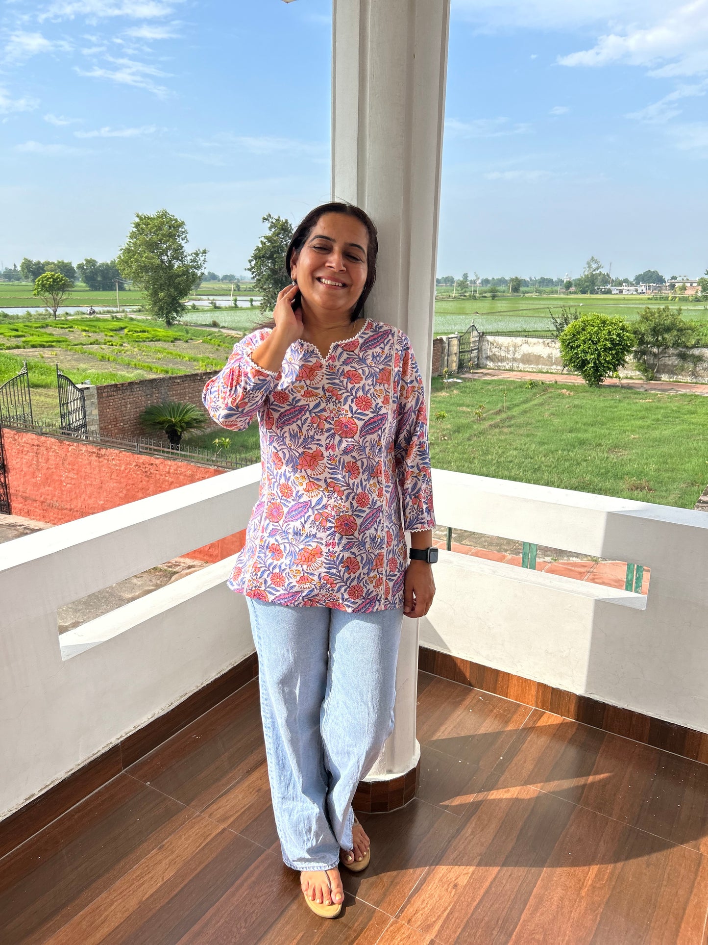 Multi Coloured Kurti